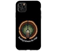 Reading Between The Rings Tree Ring Nature Art Custodia per iPhone 11 Pro Max