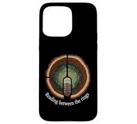 Reading Between The Rings Tree Ring Nature Art Custodia per iPhone 15 Pro Max