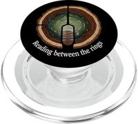 Reading Between The Rings Tree Ring Nature Art PopSockets PopGrip per MagSafe