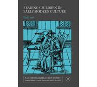 Reading Children in Early Modern Culture - Edel Lamb - Palgrave, 2019