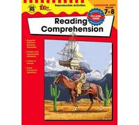 Reading Comprehension, Grades 7 - 8 (Copertina rigida) 100+ Series(tm)