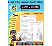 Reading Comprehension Practice: Summertime Reading For Kids Second to Third Grade, Fiction and Nonfiction Summer Bridge Activities 2-3
