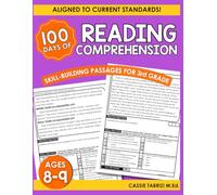 Reading Comprehension Workbook: Reading Comprehension 3rd Grade Ages 8-9, Grade 3 Reading Comprehension