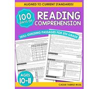 Reading Comprehension Workbook: Reading Comprehension 5th Grade Ages 10-11, Grade 5 Reading Comprehension