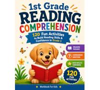 Reading Fluency & Comprehension Workbook for 1st Grade: Short Reading Passages with Questions, Sight Words, Phonics, Vocabulary & Confidence-Building Practice