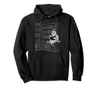 Reading Ghost - Spooky Library Halloween Tee Felpa con Cappuccio