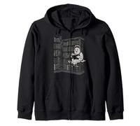 Reading Ghost - Spooky Library Halloween Tee Felpa con Cappuccio