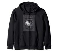 Reading Ghost - Spooky Library Halloween Tee Felpa con Cappuccio
