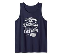Reading Is Dreaming with Your Eyes Open Book Lover Canotta