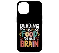 Reading Is Food For Your Brain Reader Hobby Librarian |- Custodia per iPhone 14