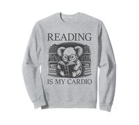 Reading Is My Cardio Felpa