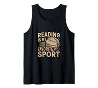 Reading Is My Favorite Sport Atleta di bookworm ---- Canotta