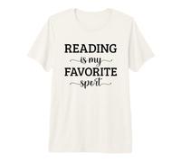 Reading Is My Favorite Sport Maglietta Premium