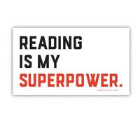 Reading Is My Superpower Sticker (Pack of 6)