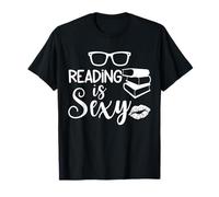 Reading is Sexy Shirt,Reading TShirts,Adults Reading is Sexy Maglietta