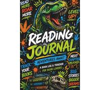 Reading Journal for Kids: A Book Log & Tracker for Young Readers Who Love Adventure