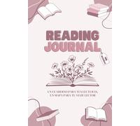 Reading Journal Pink: Cuaderno de lecturas | Diario de lecturas