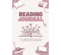 Reading Journal Pink: Cuaderno de lecturas | Diario de lecturas