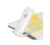 Reading Lamp ï¼LED Clip Reading Lamp USB Rechargeable LED Reading Lights with Reading Lamp for Reading in Bed Clip, Soft Light for the Eyes