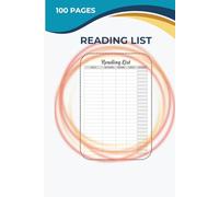 Reading List: Log Book to Track Your Books, Reviews, and Reading Goals