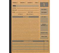 Reading Log: Basic | Reading Log Journal | Book Review Journal for Book Lovers and Readers | Reading Log Book Tracker to Write your Reviews and Favorite Quotes