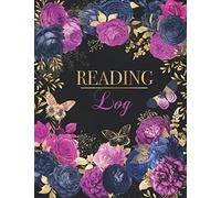 Reading Log: Floral | Reading Log Journal | Book Review Journal for Book Lovers and Readers | Reading Log Book Tracker to Write your Reviews and Favorite Quotes