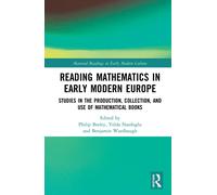 Reading Mathematics In Early Modern Europe - Beeley - Springer, 2020
