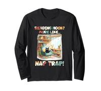 Reading nook? More like nap trap Maglia a Manica