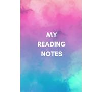'Reading Notes' Notebook: Perfect for revision notes or self-development study.