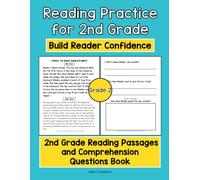 Reading Practice for 2nd Grade- Build Reading Confidence in Grade 2: 2nd Grade Reading Passages and Comprehension Questions Book