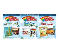 Reading Rainbow 6 Features: Desert Life / How's That Made / Man's Best Friend (3 Disc DVD Set)