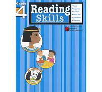 Reading Skills: Grade 4 (Flash Kids Harcourt Family Learning)