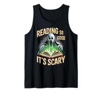 Reading So Good It's Scary Spooky Bookworm Reader - Canotta