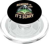 Reading So Good It's Scary Spooky Bookworm Reader - PopSockets PopGrip per MagSafe