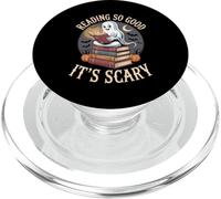 Reading So Good It's Scary Spooky Bookworm Reader - PopSockets PopGrip per MagSafe