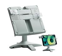 Reading Stand - Book Stand For Reading | Book Holder | Desk Books Stands | Height-Adjustable Rotating Portable Music Sheet Display For Study Kitchen Laptop Bible Piano Score Students Planner Cookbook