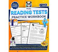 Reading Tests 3rd Grade Practice Workbook: Fun Exercises to Boost Comprehension, Vocabulary, and Phonics Skills | Ideal for Homeschool, Classroom, ... Writing Prep Activities for Grade 3 Success