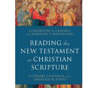 Reading the New Testament as Christian Scripture - A Literary (Copertina rigida)