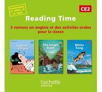 Reading Time CE2 - CD Audio Classe des 3 Ouvrages - Édition 2013