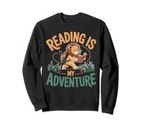 Reading Wild adventures Lion Book Reader Kids Reading Felpa