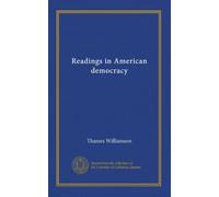 Readings in American democracy