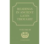 Readings in Ancient Latin Thought
