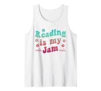 Reading's My Jam Book Groovy Teacher Bookworm Library Reader Canotta