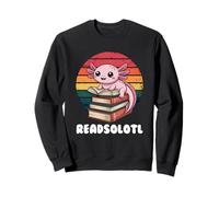 Readsolotl, I Read Alotl Axolotl Felpa