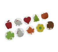 READY 2 LEARN Giant Stampers - Holiday Shapes - Set of 10 - Easy to Hold Foam Stamps for Kids - Arts and Crafts Stamps for Displays, Posters, Signs and DIY Projects