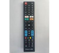 Ready 5 - Telecomando Universale per Tutte le TV e Smart TV - Subito Pronto per LG, Samsung, Sony, Panasonic, Philips - Tasti Grandi e Facile da Usare - Nero -con tasti dedicati NETFLIX-PRIME VIDEO