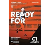 READY FOR C1 ADVANCED STUDENT'BOOK WITH KEY + DIGITAL - (9781380052438) + Materiali didattici - Rebillo