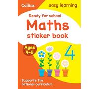 Ready for school: maths Sticker Book Ages 4-5