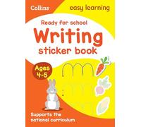 Ready for school: writing Sticker Book Ages 4-5