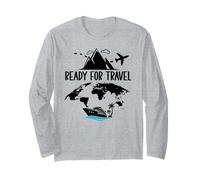 Ready for Travel My Therapy Summer Vacation Mode Cruise Trip Maglia a Manica